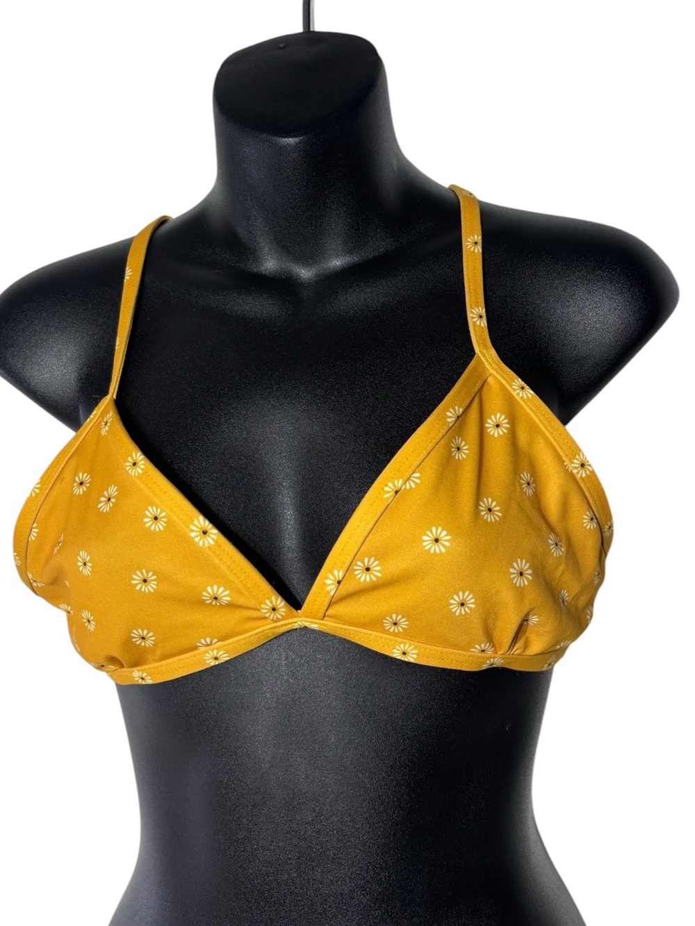 Jolyn women’s xl triangle top string bikini top prints floral upf 50 water sport